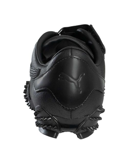 PUMA Black Mostro Leather Trainers for men