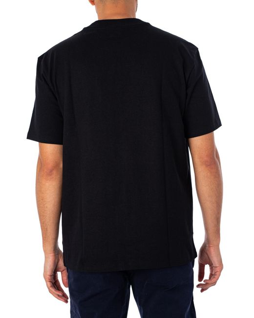 HUGO Black Dapolino T-shirt for men