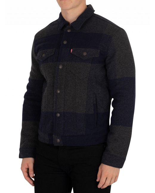 Levi's Levis Men's Wool Trucker Jacket 