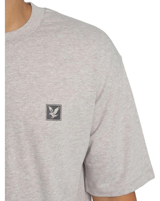 Lyle & Scott Black 3 Pack Lounge Relaxed T-shirt for men