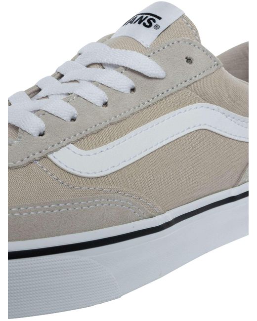 Vans White Brooklyn Canvas Trainers for men