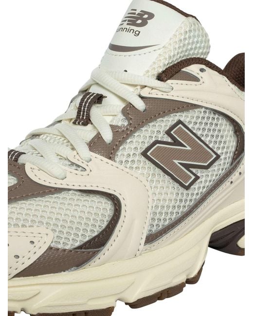 New Balance White 530 Mesh Trainers for men