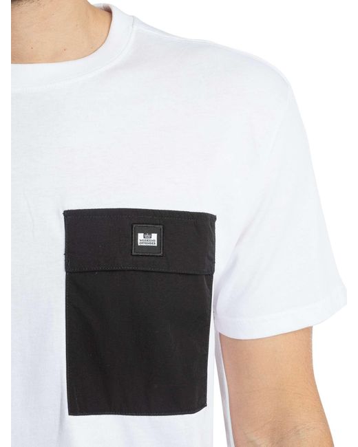 Weekend Offender White Stiniva T-shirt for men