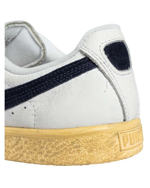 PUMA Multicolor Clyde Vintage Leather Trainers for men