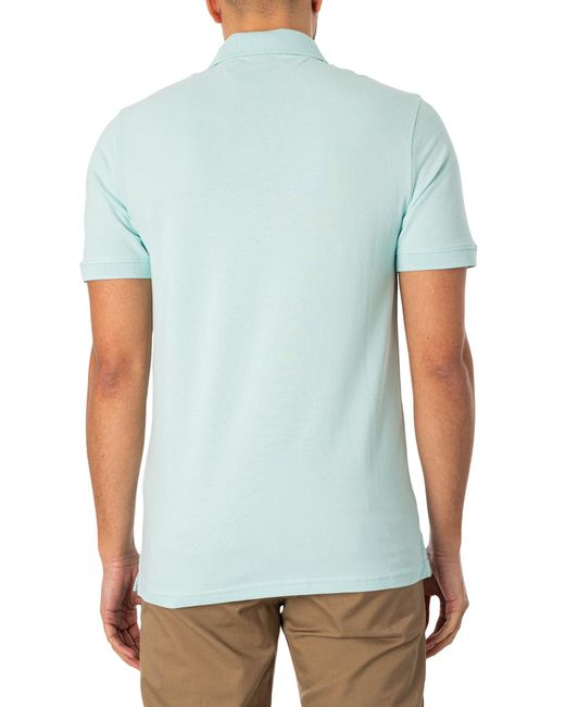 Lyle & Scott Blue Plain Polo Shirt for men