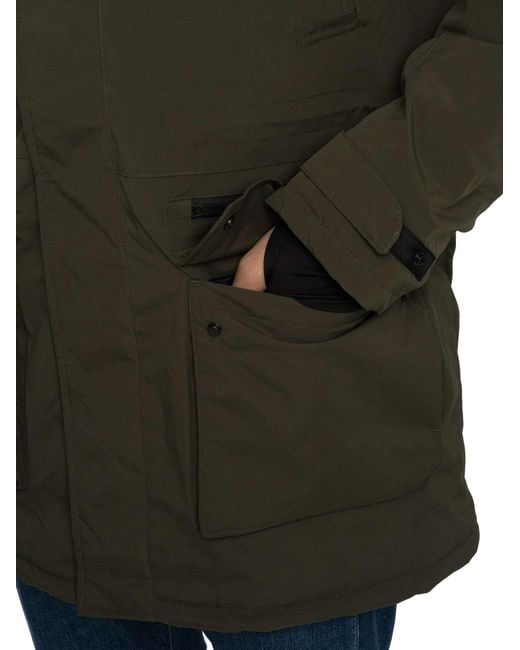 Superdry Gray City Padded Parka Jacket for men