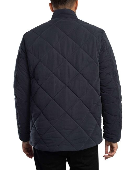 Barbour Blue Winter Chelsea Quilted Jacket for men