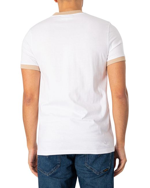 Sergio Tacchini White Supermac T-shirt for men