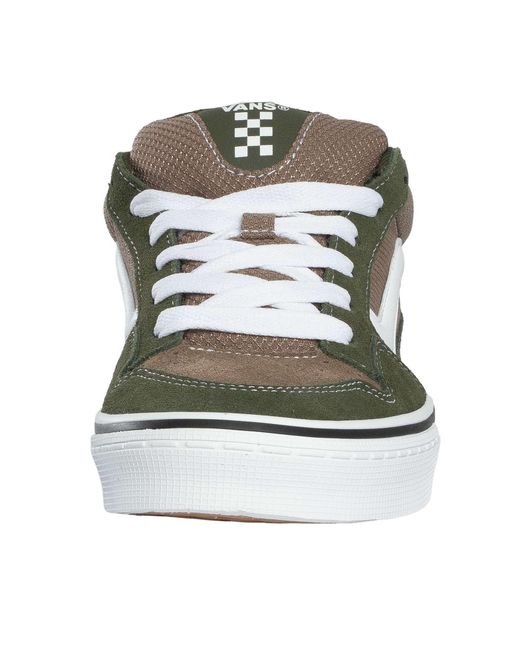 Vans Green Caldrone Suede Trainers for men