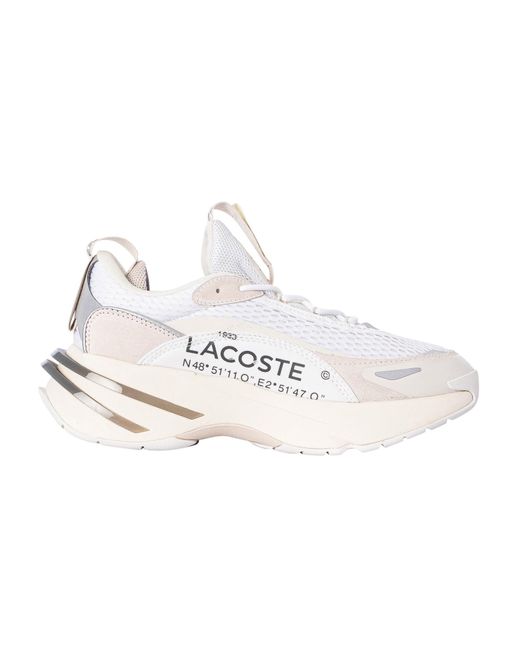 Lacoste White Audyssor 123 1 Sma Trainers for men