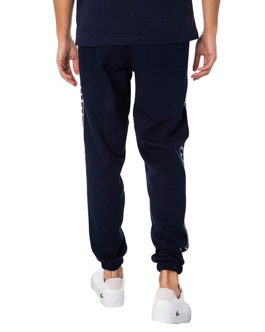 Lacoste Blue Side Brand Joggers for men