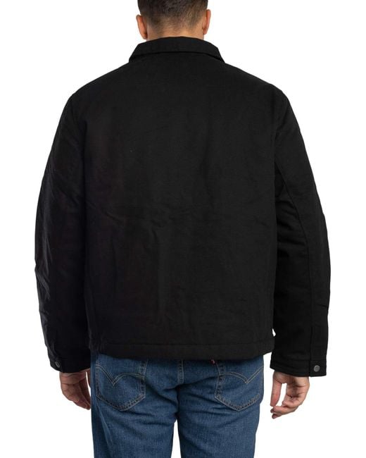 Jack & Jones Black Dover Worker Jacket for men