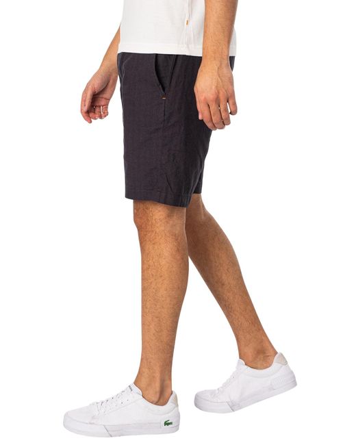 Far Afield Black House Shorts for men