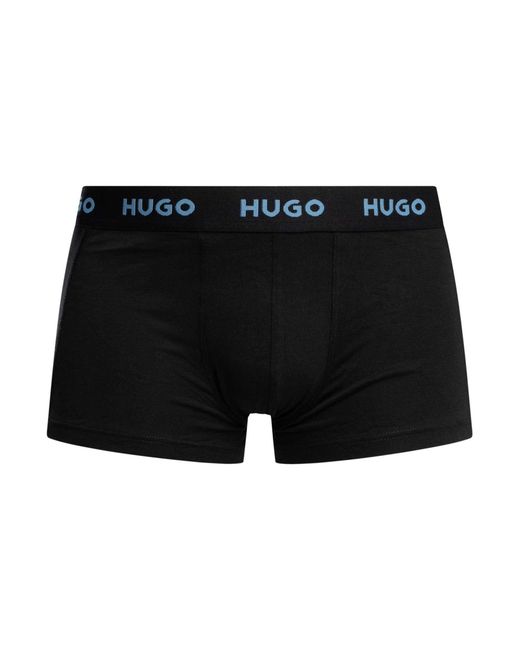 HUGO Black 3 Pack Trunks for men