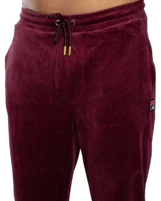 Fila Red Eddie Track Joggers for men