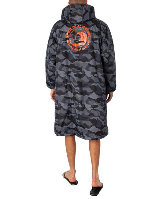 Regatta Black Waterproof Changing Robe for men