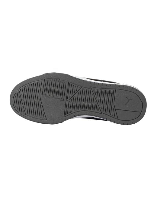 PUMA White Ca Pro Glitch Leather Trainers for men