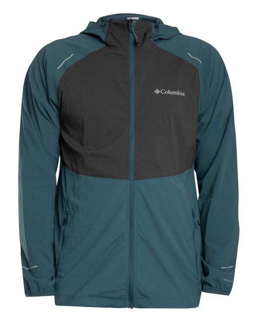 Columbia Blue Tech Ii Wind Full Zip Jacket for men