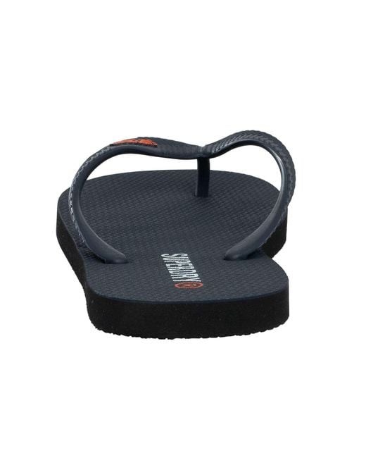 Superdry Blue Core Essential Flip Flops for men