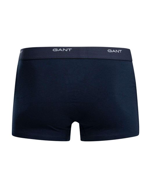 Gant Blue 3 Pack Core Trunks for men