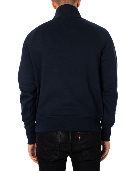 Tommy Hilfiger Blue Cardigan With Zip for men