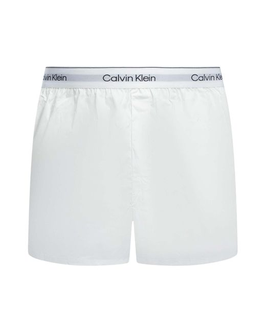 Calvin Klein Black 3 Pack Slim Boxers for men