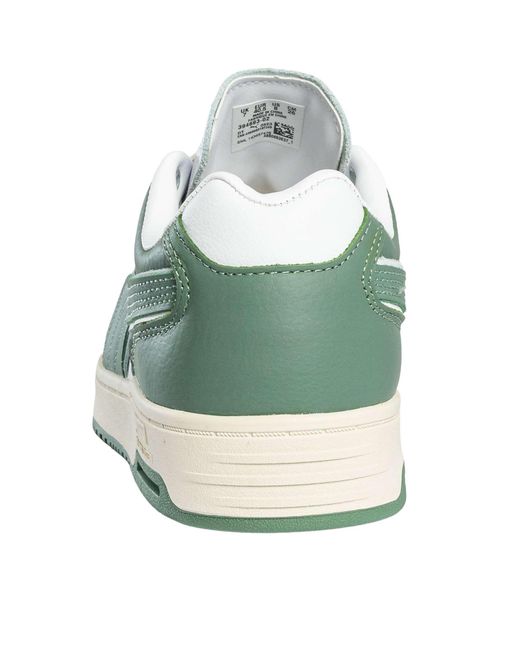 PUMA Green Slipstream Lo Vintage Leather Trainers for men