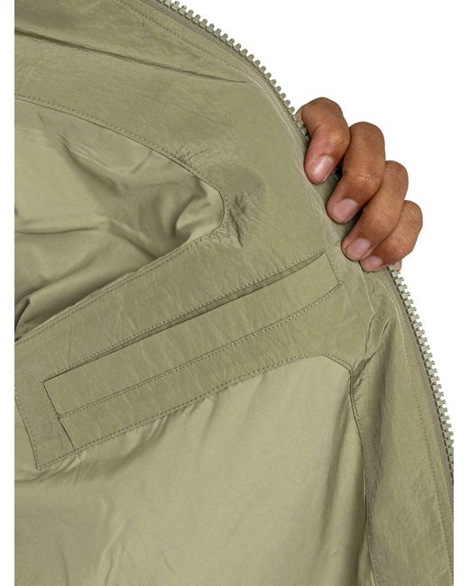 Lyle & Scott Green 4 Pocket Blouson Jacket for men