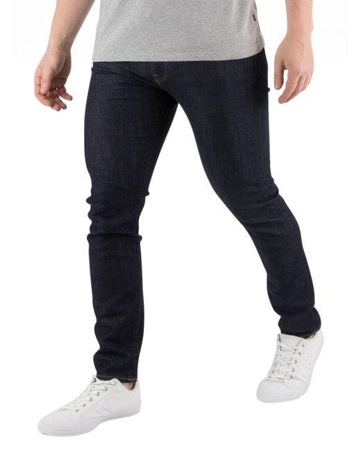 Levi's Blue Cleaner 519 Extreme Skinny Fit Jeans for men