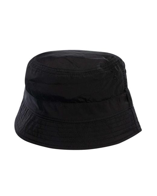 Weekend Offender Black Long Beach Bucket Hat for men
