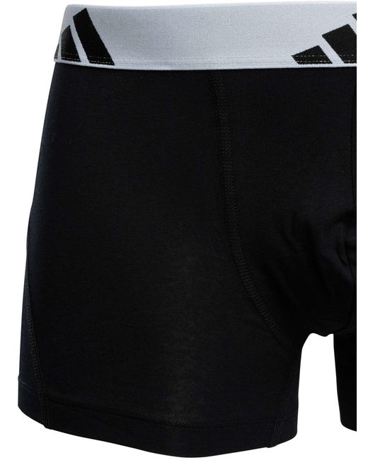 Adidas Black 5 Pack Active Flex Trunks for men