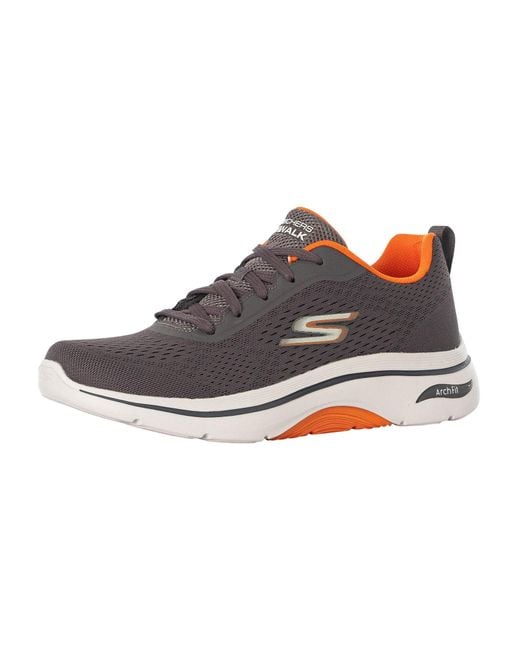 Skechers Brown Go Walk Arch Fit 2.0 Idyllic 2 Trainers for men