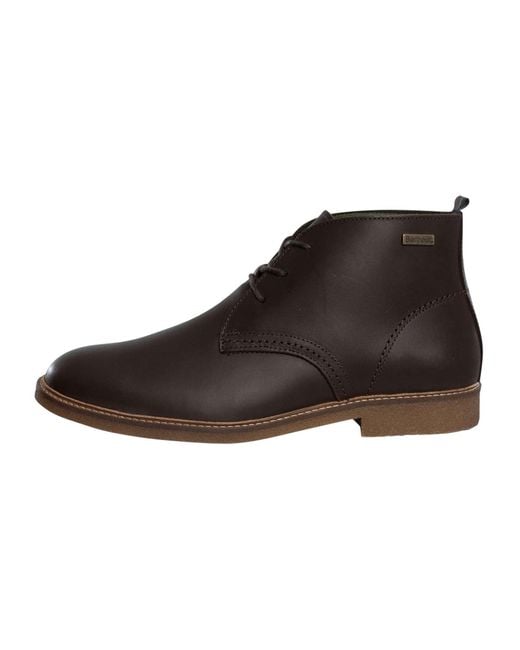 Barbour Brown Sonoran Cukka Leather Boots for men