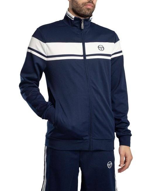 Sergio Tacchini Blue Damarindo Track Jacket for men