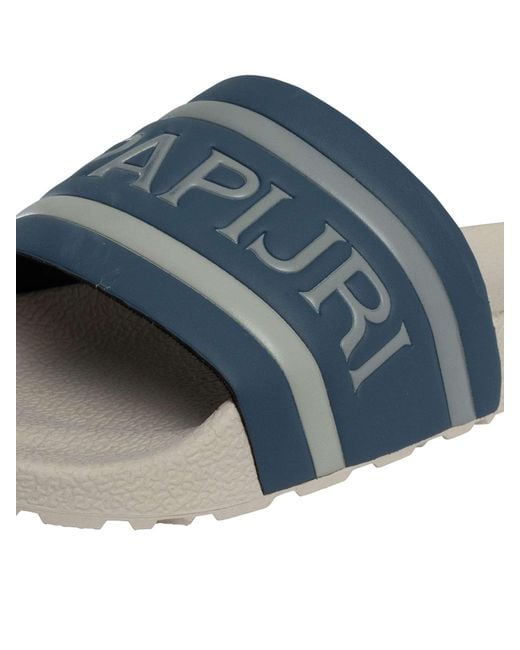 Napapijri Blue Stream Sliders for men