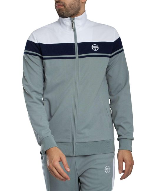 Sergio Tacchini Blue Damarindo Track Jacket for men