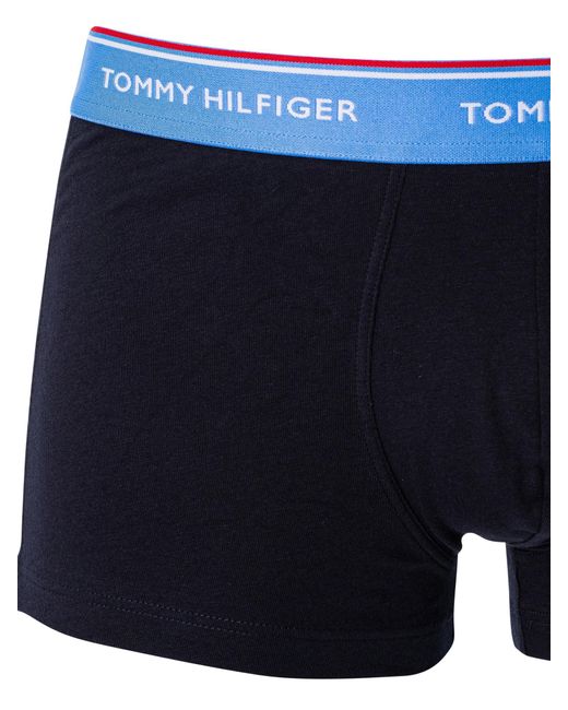 Tommy Hilfiger Blue 5 Pack Premium Essentials Trunks for men