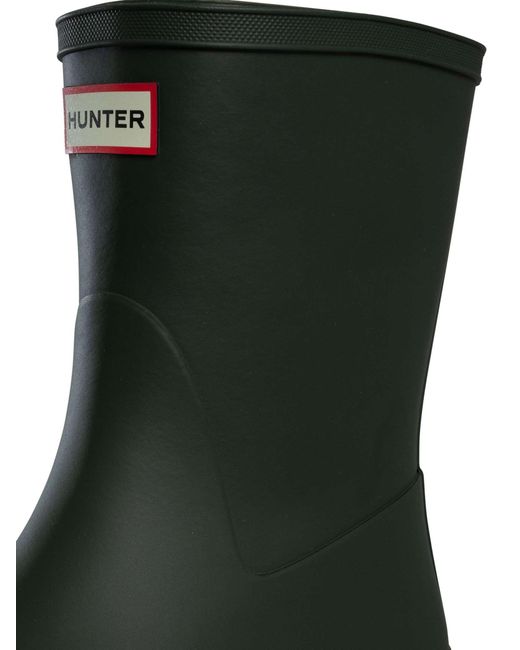Hunter Green Downpour Short Wellington Boots for men