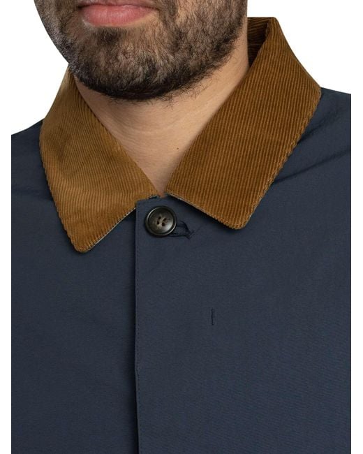 Barbour Blue Short Rokig Showerproof Jacket for men