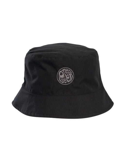 Pretty Green Black Resonance Water Reactive Bucket Hat for men