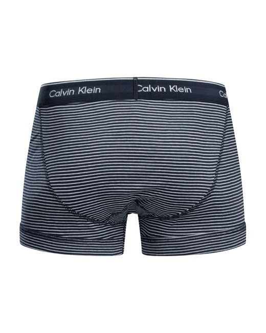 Calvin Klein Blue 3 Pack Trunks for men