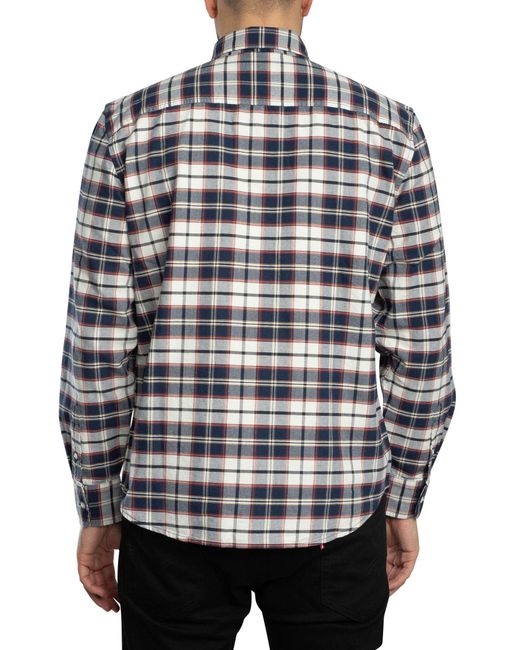 Levi's Gray Authentic Button Down Shirt for men