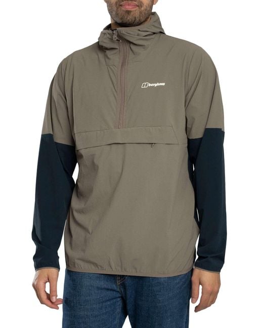 Berghaus Gray Wandermoor Wind Smock Jacket for men