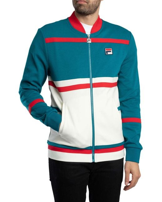 Fila Blue Stefan Archive Cut & Sew Track Jacket for men