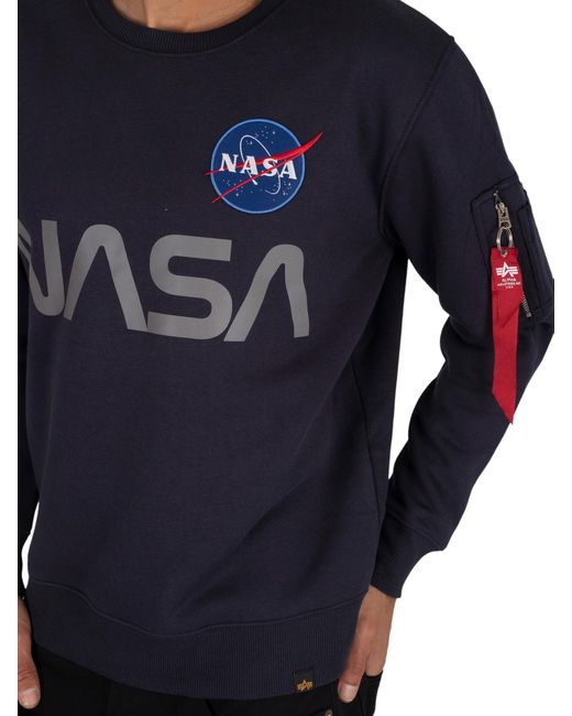 alpha industries nasa tshirt