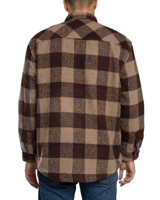 Tommy Hilfiger Brown Check Overshirt for men