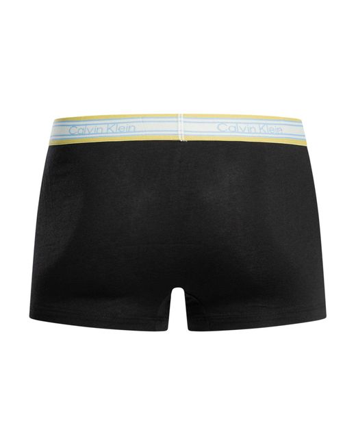 Calvin Klein Gray 3 Pack Icon Cotton Trunks for men
