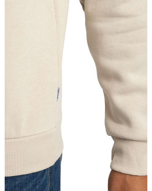 Jack & Jones Natural Bradley Polo Sweatshirt for men