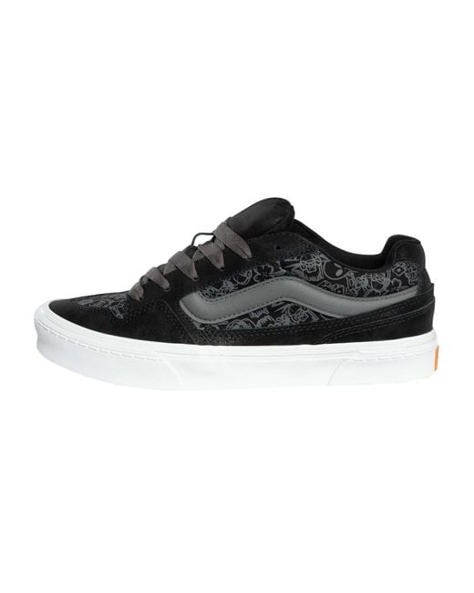 Vans Black Caldrone Skate Doodle Trainers for men