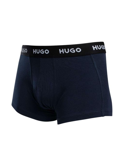 HUGO Blue 3 Pack Trunks for men